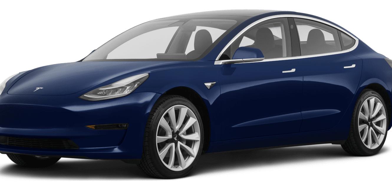 TESLA MODEL 3 2018 5YJ3E1EA1JF019598 image